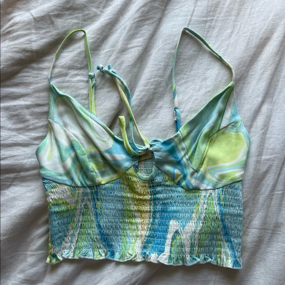 PacSun L.A Hearts Tie Dye Crop Top